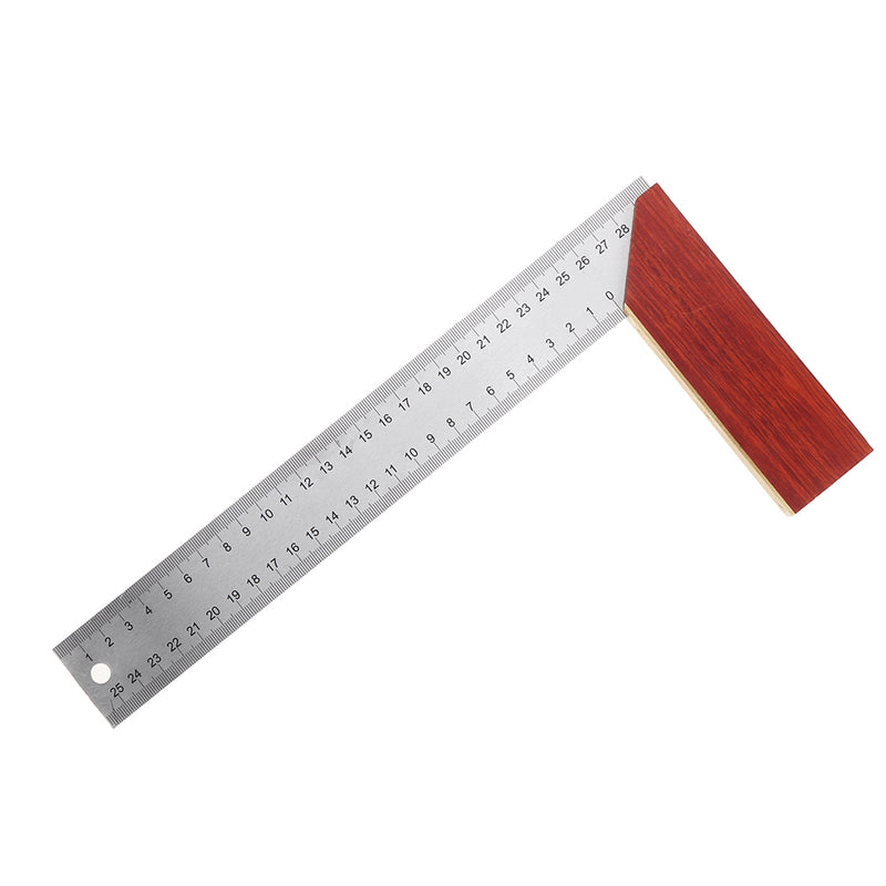 Mytec 250mm 90 Degree Angle Ruler Stainless Steel Square Marking Gauge Protractor Carpenter Measuring Tools