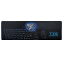 AULA T100 USB Wired Backlit  Keyboard and 2400DPI Adjustable Mouse Combo