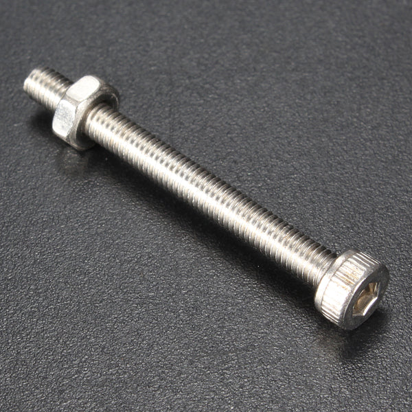 10pcs M3X30mm Stainless Steel Hex Socket Head Screw Bolt And Nut Set