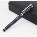 BAOER 508 Snow White and Black Polished Senior gifts Medium Nib Medium Nib Fountain Pen