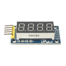 3Pcs 42x24x12mm 4 Bits Digital Tube LED Display Module Board For