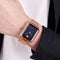 SKMEI 9187 Starry Sky Design Casual Style Waterproof Milanese Men Wristwatch Quartz Watch