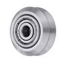 Flat / V Type Plastic/Stainless Steel Pulley Concave Idler Gear With Bearing for 3D Printer