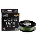 SeaKnight 500M/546YDS MONSTER W8 Braided Fishing Lines 8 Weaves Wire Smooth PE Multifilament Line