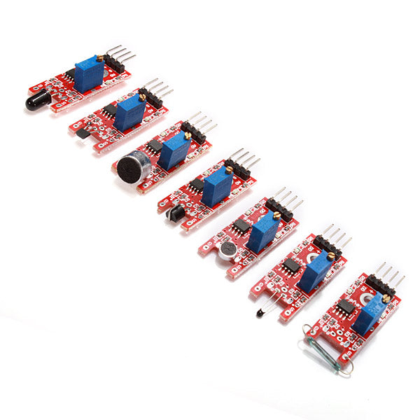 Geekcreit 37 In 1 Sensor Module Board Set Starter Kits Geekcreit - products that work with official Boards