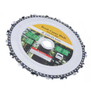 235mm Wood Carving Disc Chain Trimmer Head Brush Cutter Blade for Cut Curve and Carve