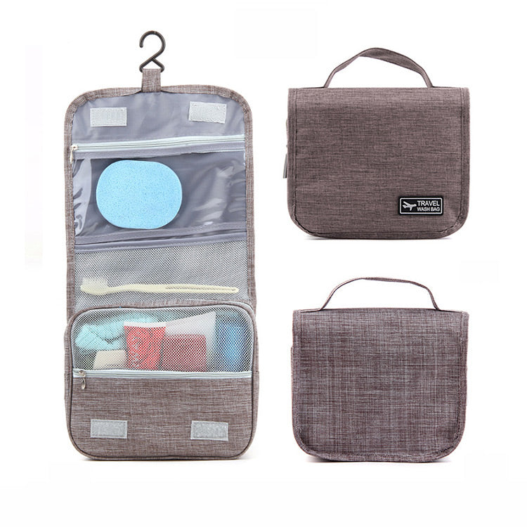Honana HN-TB056 Portable Cosmetic Storage Bag Travel Toilet Hanging Bag  Makeup Organizer Case Pouch
