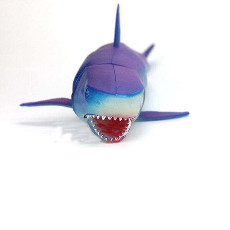 42cm Great White Shark Sea Life Decor Prop Simulation Animal Model Kids Toys