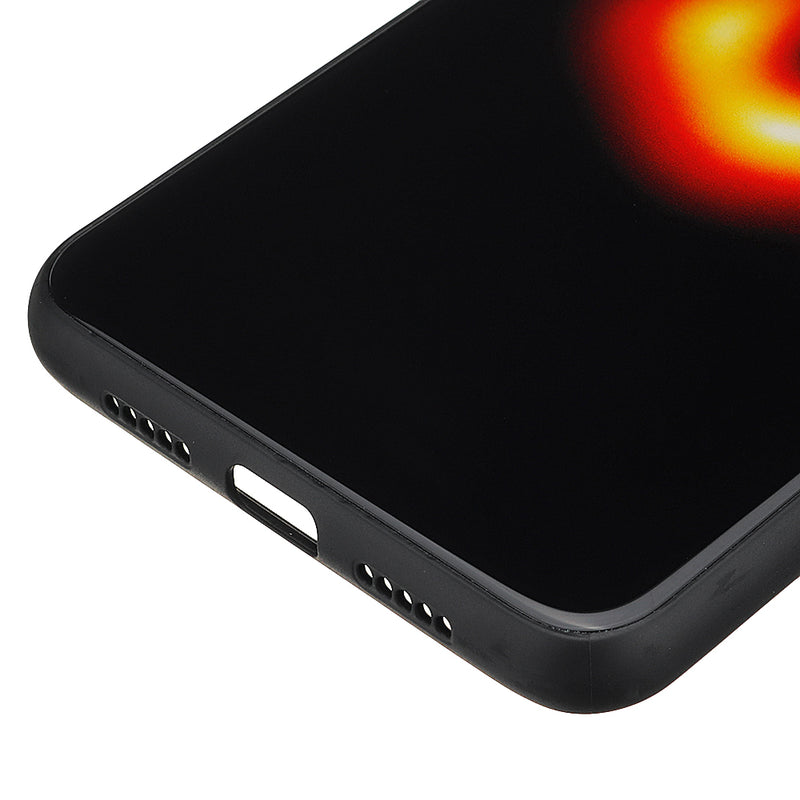 Bakeey Black Holes Collapsar Tempered Glass&Soft TPU Protective Case For Xiaomi Mi 8 Lite