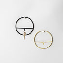 Wall Hooks Wrought Iron Geometric Hanger Hook Wall Hanging Bedroom Clothes Jewelry Home Decoration