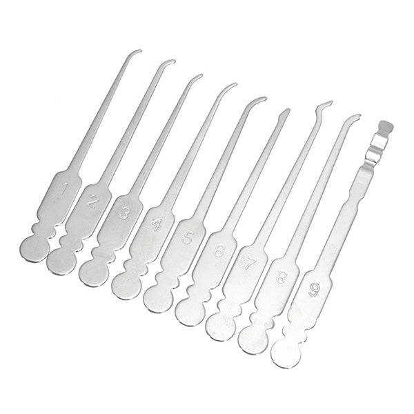 Stainless Steel Classic Mini Single Hook Unlocking Tools for Locksmith