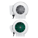 3/4inch Inline Duct Hydroponic Air Blower Fan Booster Ventilation System Low Noise Fan