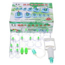 12-Cups Chinese Vacuum Cupping Acupuncture Massage Therapy Magnetic Suction Set