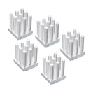 5pcs 10*10*12.5mm Radiator Cooling Block Square Heatsink for TMC2100/TMC2208/TMC2130 3D Printer Part
