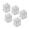 5pcs 10*10*12.5mm Radiator Cooling Block Square Heatsink for TMC2100/TMC2208/TMC2130 3D Printer Part