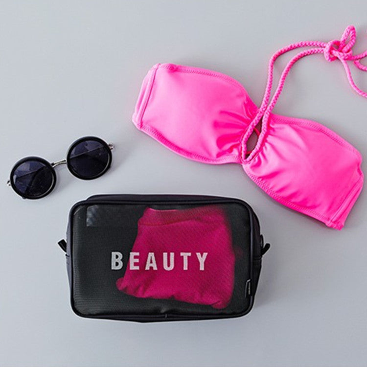 Honana HN-CB04 3PCS Travel Storage Bag Cosmetic Bags Digital Gadget USB Cable Organizer