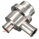 Universal 25MM Turbo Diverter Recirculating Diesel Dump Blow Off Valve Chrome