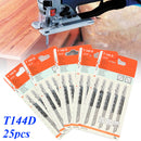 25pcs T144D Tops Tools Jig saw Blade for Bosch for Dewalt Makita Milwaukee