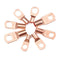 60Pcs SC Series Bare Terminals Wire Connector Terminal Copper Lug Ring Seal Wire Connectors Assorted Kit