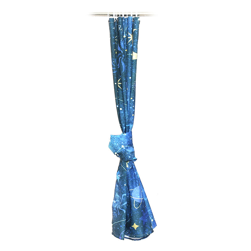 1.8m Waterproof Polyester Fiber Bathroom Shower Curtain Bath Curtains with 12 Hooks