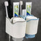 Toothbrush Rack Toothbrush Holder Toothbrush Cup Magnetic Organizer Bathroom