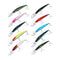 ZANLURE 10PCS Top Fishing Lures Big Fishing Bait 17cm/27g Fishing Lure Fishing Tackle 10 Colors Baits Kits with 2 Treble Hooks