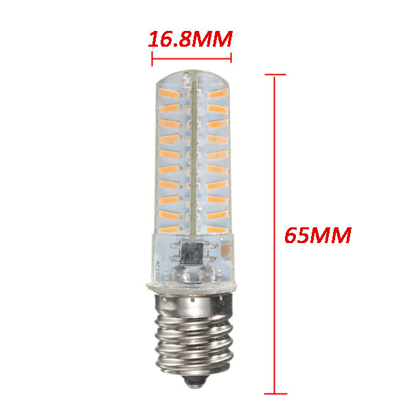 G4/G9/E11/E12/E14/E17/BA15D Dimmable LED Bulb 4W 80 SMD 4014 Corn Light Lamp AC 220V