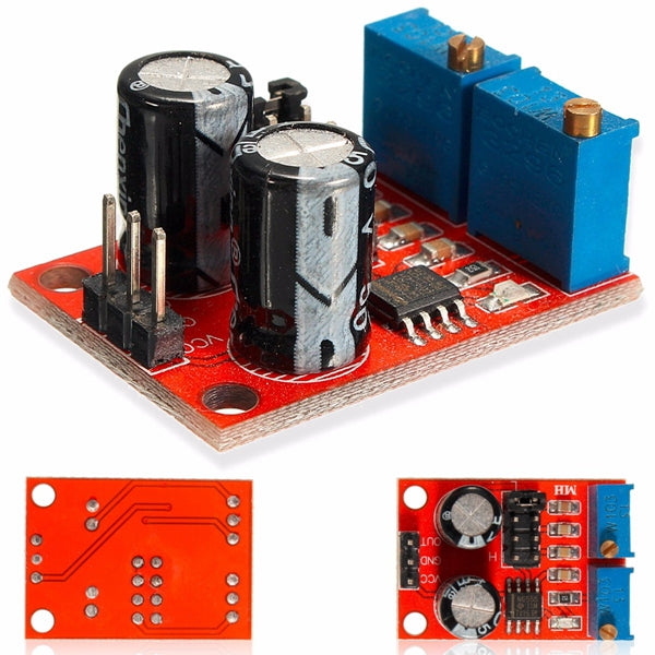 NE555 Pulse Frequency Duty Cycle Adjustable Module Square Wave Signal Generator Stepper Motor Driver