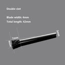 Drillpro Double Groove Alloy Rotary Boring Tool Tungsten Steel Wood Carving N-type Inverted Cone Milling Cutter Grinding Head