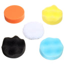 50pcs 80mm Buffing Polishing Sponge Pads Kit Car Polishing Tool Cleaning Tool