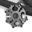 Minleaf ML-PS1 20 In 1 EDC Screwdriver Portable Snowflake Shape Keychain Wrench Pocket Screw Drivers DIY Multi-tool