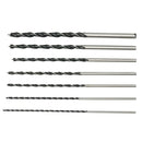 7pcs 300mm Extra Long Brad Point Twist Drill Bits Set 12 Inch Wood Working Drill Bit