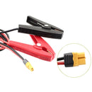 Storage Battery Clips To XT60 Female Plug Connector Converter Adapter For RC Models Lipo Field Charging