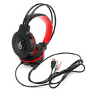 HI200 3.5mm Wired Gaming Headset LED Light Headphone Hi-Fi Stereo Surround With Mic