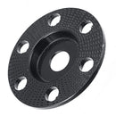 Drillpro 110mm Tungsten Carbide See Through Wood Shaping Disc Flat Carving Disc with Hole 22mm Bore Sanding Grinder Wheel for 115 125 Angle Grinder