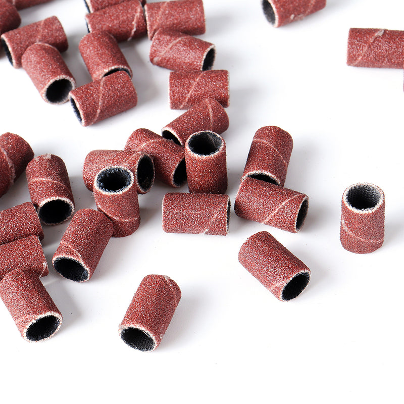 300pcs D7.7mm 80 120 180 Grit Sanding Band Machine Replacement Drum Sandpapers Sanding Kit