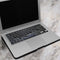 PAG Fragmentary Steel Plate PVC Keyboard Bubble Free Self-adhesive Decal For Macbook Pro 13 15 Inch