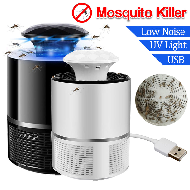 5W USB Mosquito Killer Lamp LED Insect Killer Lamp UV Light Anti Fly Bug Zapper Trap Lamp Pest Control