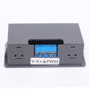 3pcs XY-PWM DC3.3-30V 1Hz~150KHz Digital Display Square Wave Rectangular Wave Pulse Signal Generator