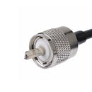 RB400 Car Antenna Clip Mount And 5M PL259 Feeder Cable For KT-8900 VV-898s Radio