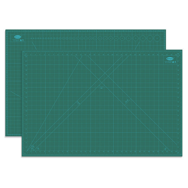 Ou Ge 883A1 Three-layer Black Core A1 Cutting Mat Non-standard Size In Green For Office Stationary Supplies