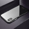 Luphie Magnetic Adsorption Metal+Tempered Glass Protective Case For iPhone X Clear Scratch Resistant