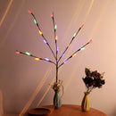 70CM Battery Power 20LED Pinecone Tree Branch Fairy String Light Christmas Home Party Decor