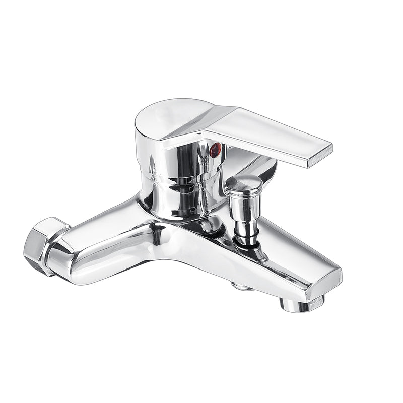 Bathroom Bathtub Tub Shower Faucet Wall Mount Head Bath Faucet Valve Mixer Tap
