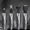 4 in 1 Mini Electric Men's Nose Hair Trimmer Multifunctional Nose Hair Cleaner Shaver