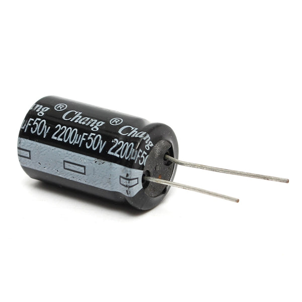 10Pcs 50V 2200UF 16 X 25mm Electrolytic Capacitor