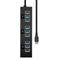 ELE 10 Port USB 3.0 USB HUB Data Hub with Power Adapter Powered High Speed Splitter Extender AC Adapter w/ Cable