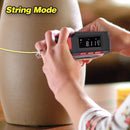 3 In 1 Digital LED Measuring Tape String Sonic Roller Mode Laser Measure Tool Woodworking