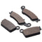Front+Rear Organic Brake Pads For Yamaha YZ250F Set Full Kit FW FX FY 2007-2015