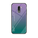 Bakeey Gradient Color Shockproof Tempered Glass Protective Case for Xiaomi Pocophone F1